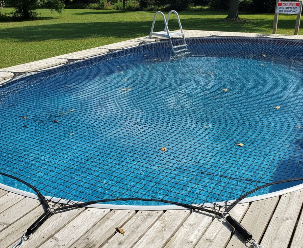 Comment installer un filet sécurité piscine hors sol : guide pratique étape par étape