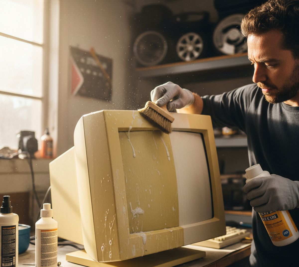 Comment nettoyer un plastique jauni par le temps : astuces simples et efficaces
