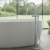 Colonne pour baignoire alimentation par le sol